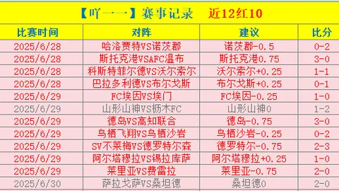荷乙联赛006期：阿尔梅勒城对多德勒支专家推荐